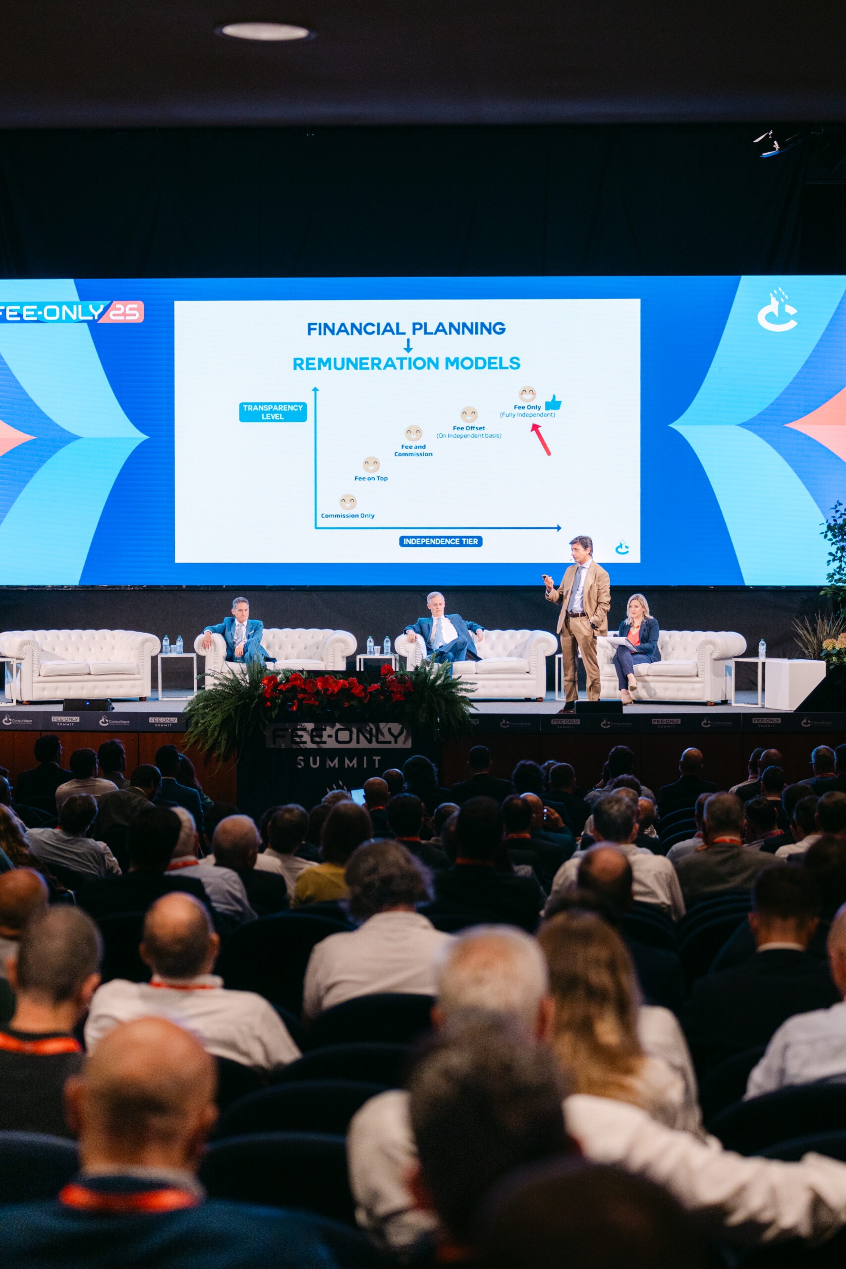 Fee-Only Summit 2025, dati e futuro dei CF autonomi, secondo Armellini, Romano e Mainò
